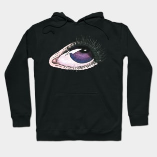 Purple Eye roll Hoodie